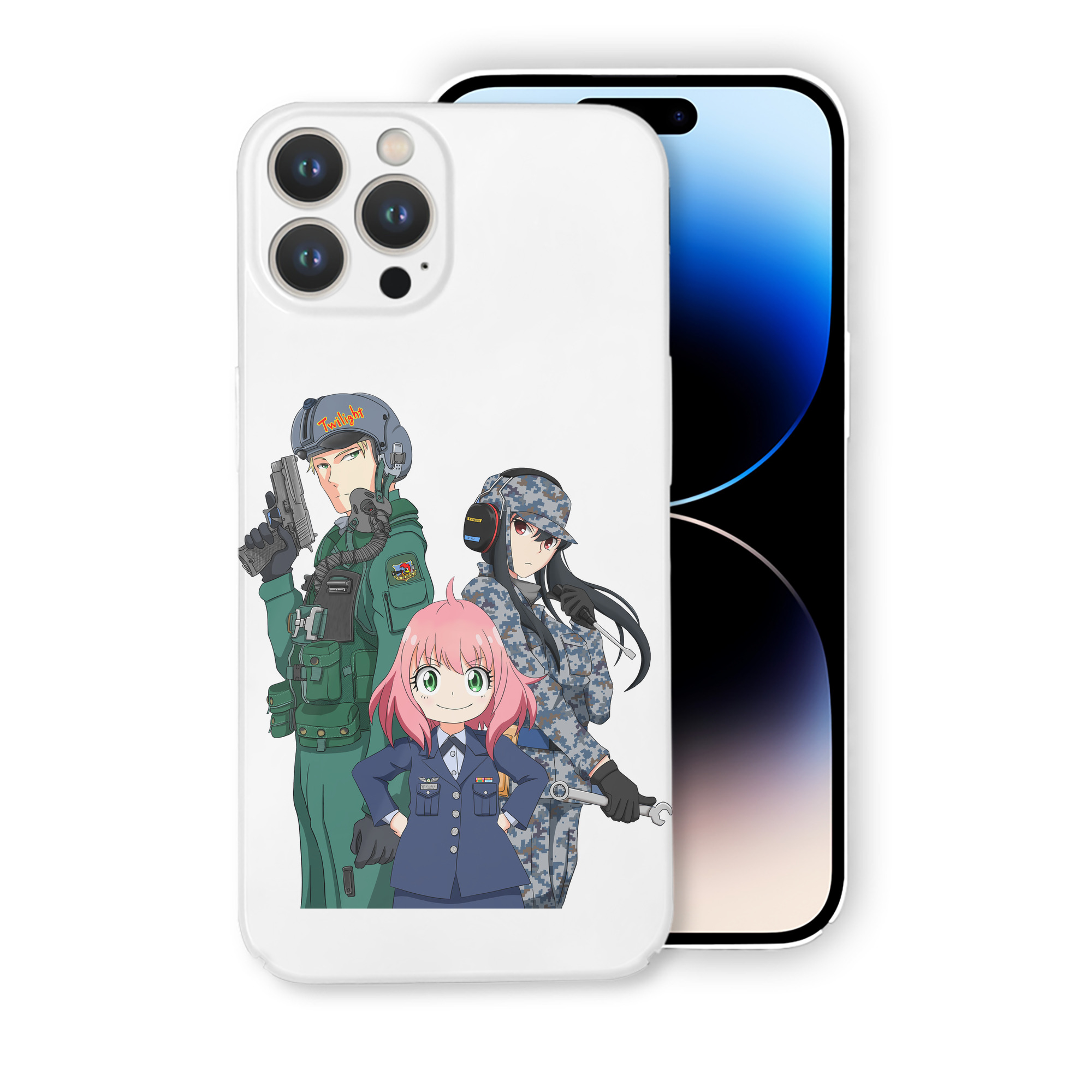 （画像用） SPY×FAMILY间谍家家酒 【iPhone 14シリーズ対応】ハードケース
